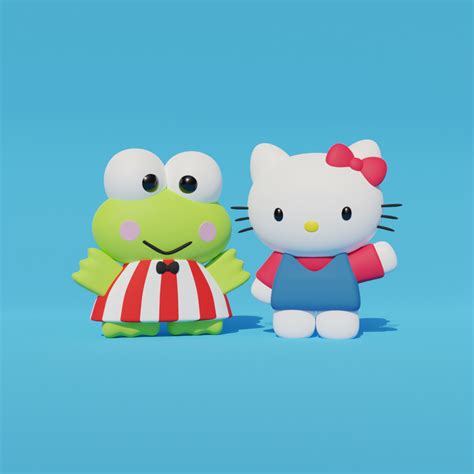 keroppi e hello kitty :: Behance