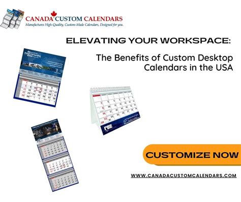 Elevating Your Workspace: The Benefits of Custom Desktop Calendars in ...