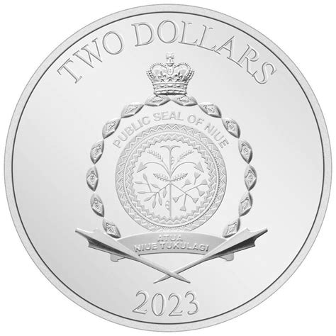 Niue. 2 Dollars 2023 Disney™ - Pluto™, 1 Oz (.999) - Catawiki
