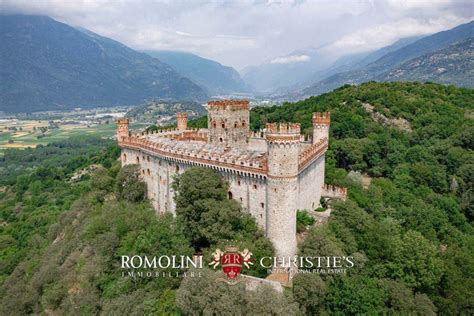 Piedmont - STUNNING RESTORED CASTLE FOR SALE IN MONTALTO DORA, Turin ...