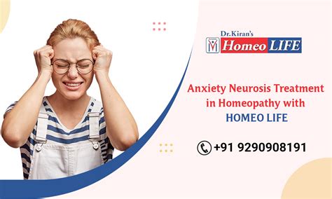 Anxiety Neurosis Treatment in Homeopathy with Homeo Life - Homeolife