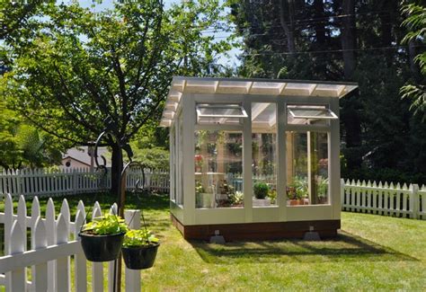 Studio Sprout 8x10 Greenhouse, operable windows - Modern - Shed - Portland - by Studio Shed