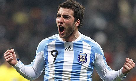 Hattrick against Nigeria | Gonzalo Higuain