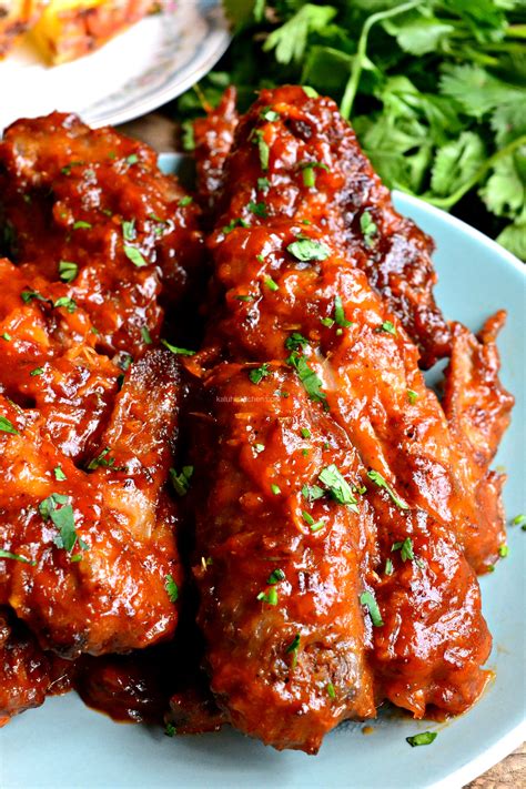 Cajun Chicken Wings in Pineapple Tangawizi BBQ Sauce – Kaluhi's Kitchen