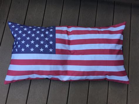 American Flag Dog Bed Cover