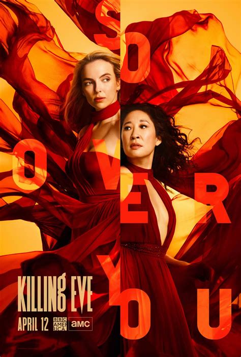 JODIE COMER and SANDRA OH – Killing Eve, Season 3 Promos – HawtCelebs