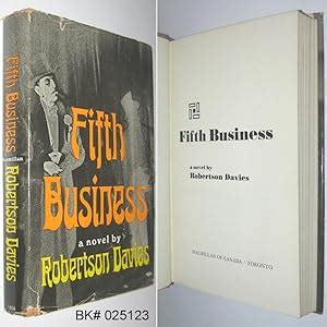 Fifth Business by Robertson Davies, First Edition - AbeBooks