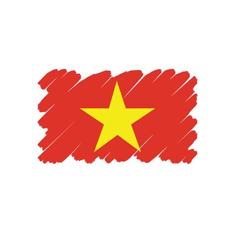 Vietnam Flag symbol sign Free Vector 4943276 Vector Art at Vecteezy