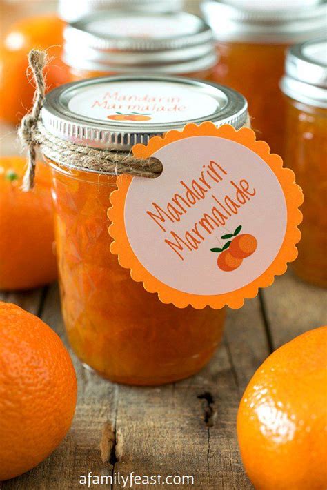 Mandarin Marmalade - Fresh mandarin oranges with a hint of lemon. This marmalade is fantastic ...