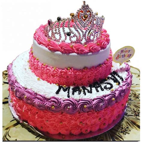 Princess Crown Cake | bakehoney.com