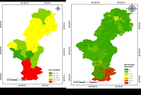 Soil Erosion map by SWAT model | Download Scientific Diagram