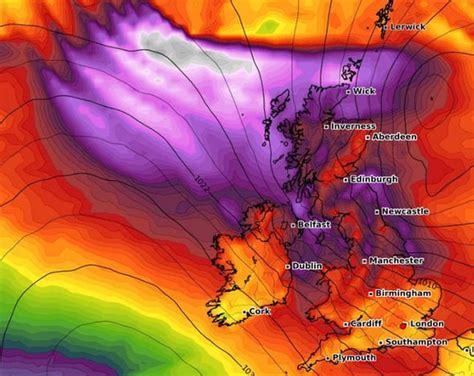 UK weather warnings MAPPED: Where are weather warnings in place - Is YOUR area at risk ...