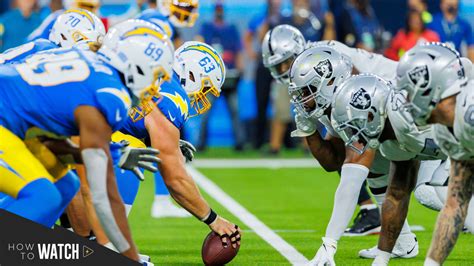 Raiders Chargers Live Stream: TV Channel, How To Watch | atelier-yuwa ...