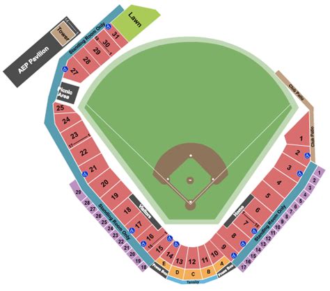 Huntington Park Seating Chart | Star Tickets