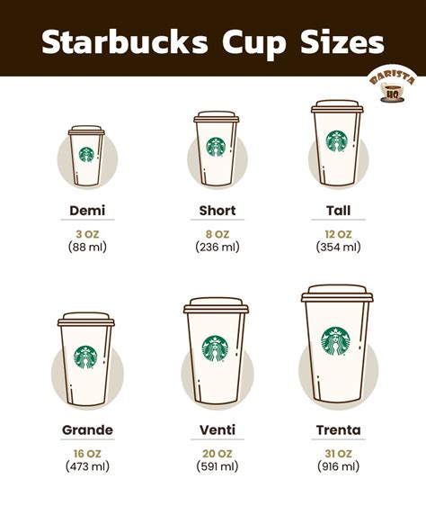 Crack The Code To Starbucks Cup Sizes (Essential 2024 Guide)