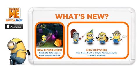 Minion Rush Halloween, nueva actualización del juego de los minions