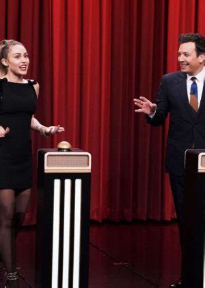 Miley Cyrus – 'The Tonight Show Starring Jimmy Fallon' in NYC | GotCeleb