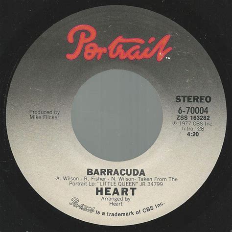 Heart - Barracuda (1977, Vinyl) | Discogs