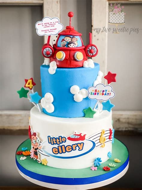 Little Einstein cake | Little einsteins cake, Little einsteins birthday, Boy birthday cake