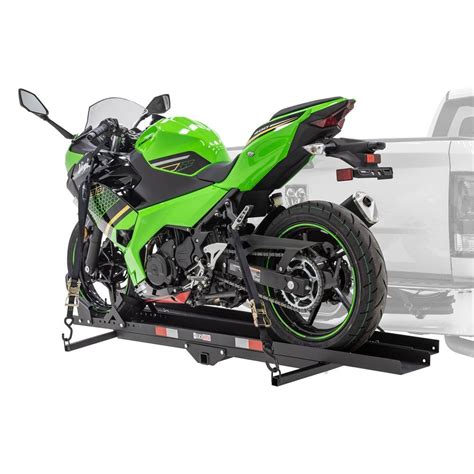 Black Widow Heavy-Duty Steel Motorcycle Carrier - 600 lbs. Capacity | Discount Ramps