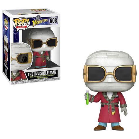 Universal Monsters Funko POP! Movies The Invisible Man Vinyl Figure - Walmart.com - Walmart.com