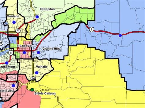 Canyons School District Boundaries - World Map