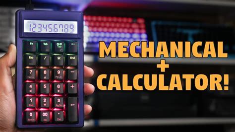 Ducky Pocket VIP Edition RGB Mechanical Calculator + Numpad - Review & Unboxing - YouTube