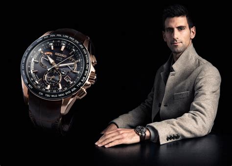 Sandro shoots Novak Djokovic for Seiko... | cake-factory