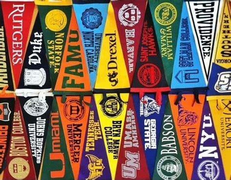 Custom sports flags and college flags | College pennants, College flags, Pennant