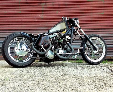 Griese Metal Works 1974 Ironhead Chopper Bobber Custom Harley Davidson Cafe Chop