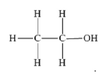 Draw the condensed structural formulas of ethyl alcohol. | Homework ...