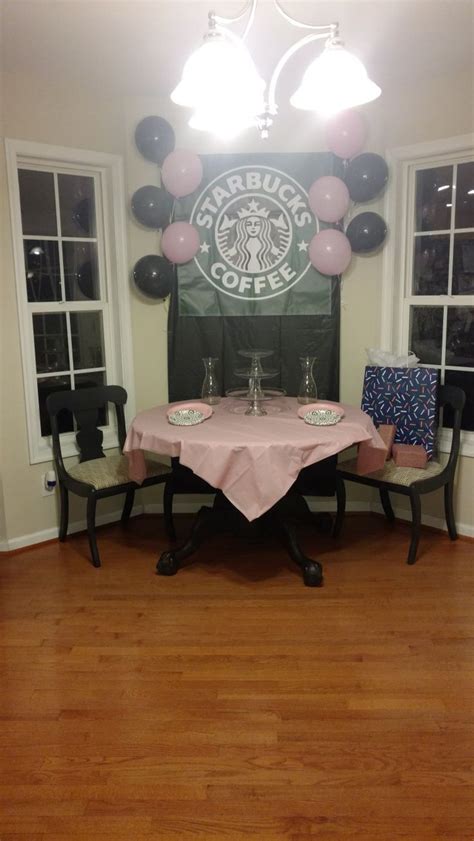 Starbucks birthday party | Starbucks birthday, Starbucks birthday party ...