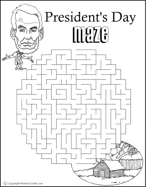 Printable President's Day Word Puzzles