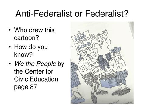 PPT - Federalist and Anti-Federalist Cartoons PowerPoint Presentation, free download - ID:3618818