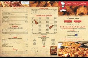 Boss Pizza Menu | Boss' Pizza & Chicken