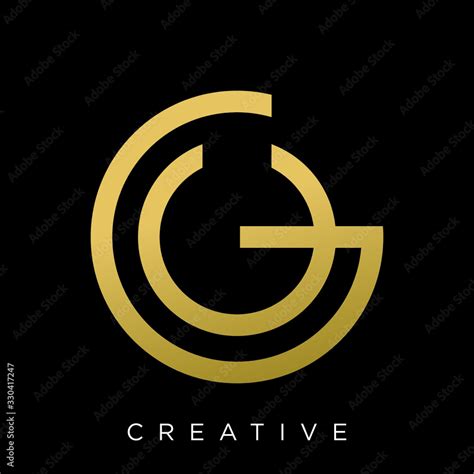 gu logo design vector icon Stock Vector | Adobe Stock