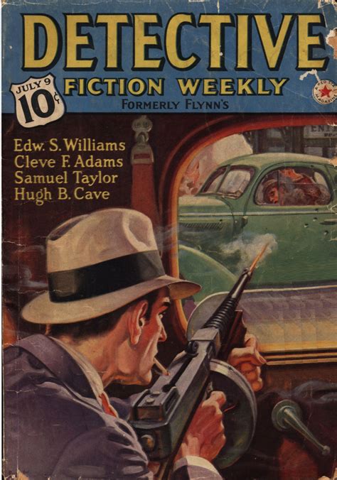 Detective Fiction, July 9th 1938 -- Pulp Covers