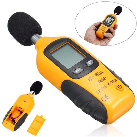 HT-80A Digital Sound Pressure Tester Level Meter 30~130dB Decibel Noise Measurement – Alexnld.com