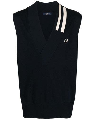 Fred Perry Sleeveless sweaters for Men | Online Sale up to 66% off | Lyst