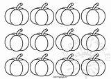 Small Pumpkin Coloring Pages sketch template