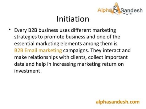 B2 b email marketing campaign 6 best practices to make them effective