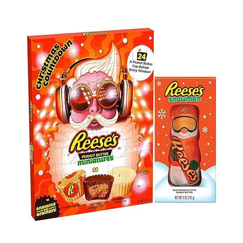 Reese's Peanut Butter Cups Advent Calendar, 2021 Advent Calendar, Milk & White Chocolate Flavour ...