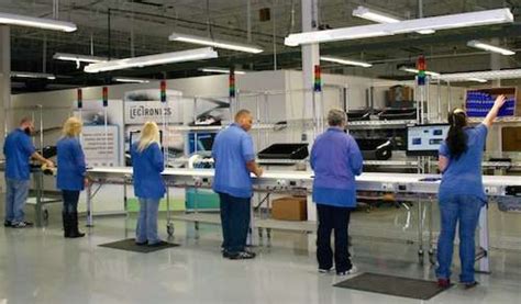 Saline Lectronics installs a flexible assembly flow line - Electronics ...