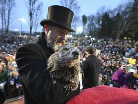 Watch Groundhog Day 2024: Punxsutawney Phil declares an early spring ...