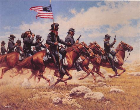 American indian wars, Western paintings, Battle of little bighorn