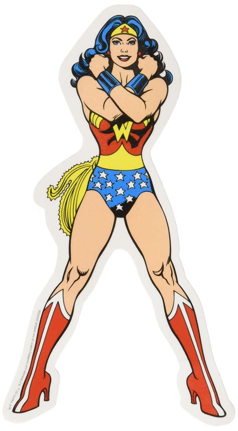 Buy C&D Visionary DC Comics Original Wonder Woman Standing Sticker ...