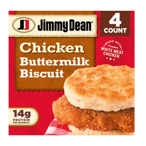 Jimmy Dean® Buttermilk Chicken Biscuit Sandwiches, 16.4 OZ - Kroger