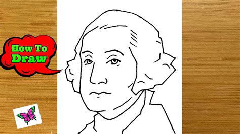 The Easiest Way To Draw George Washington - YouTube