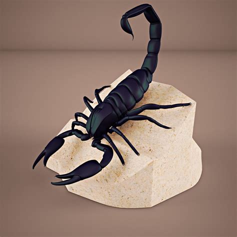 Scorpion | Scorpion, 3d model, Model