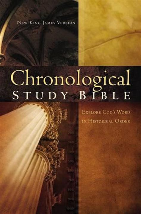 Chronological Study Bible-NKJV by Thomas Nelson, Hardcover, 9780718020682 | Buy online at The Nile